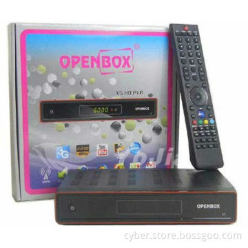 openbox x5 original digital satellite receiver sunplus 1512 support gprs wifi 3G pvr, youtube, IPTV box for world wide